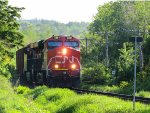 CN 3891 leads 402 at Rocher Blanc